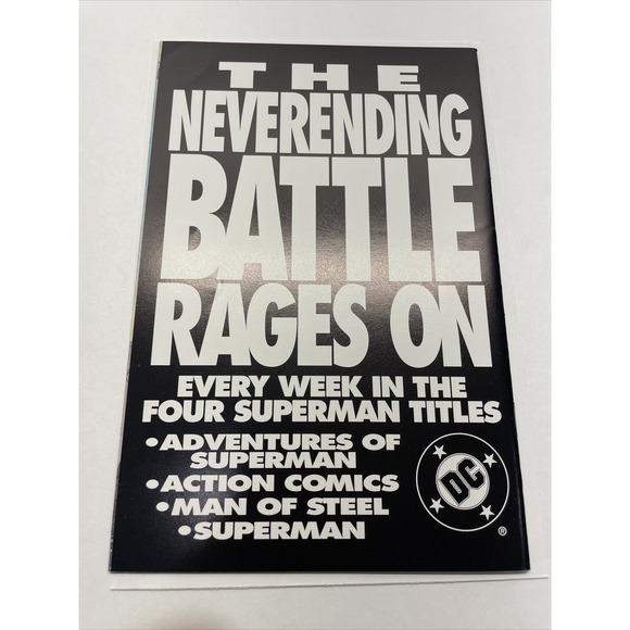 DC Comics Reign of The Supermen! Superman Back for Good #82 1993 | - Picture 7 of 11